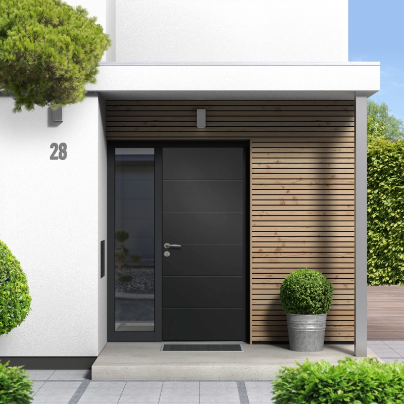 Porte d'entrée aluminium monobloc MONA – Image 2