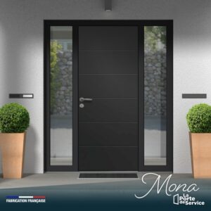 Porte d'entrée aluminium monobloc MONA