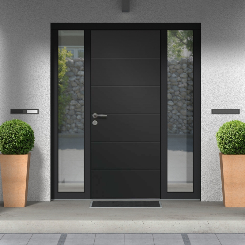Porte d'entrée aluminium monobloc MONA – Image 5