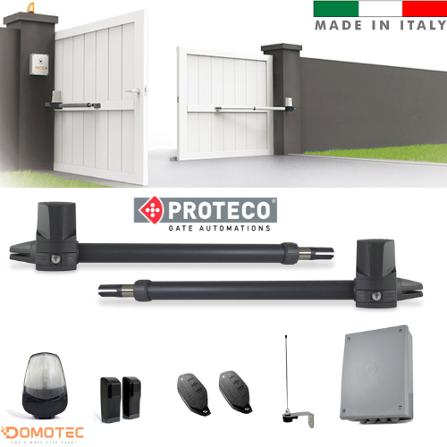 Kit motorisation automatisme de portail à deux battants Proteco Aster 4