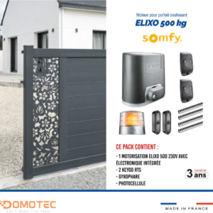 Somfy ELIXO 500 24V Moteurs pour portes de garage coulissante