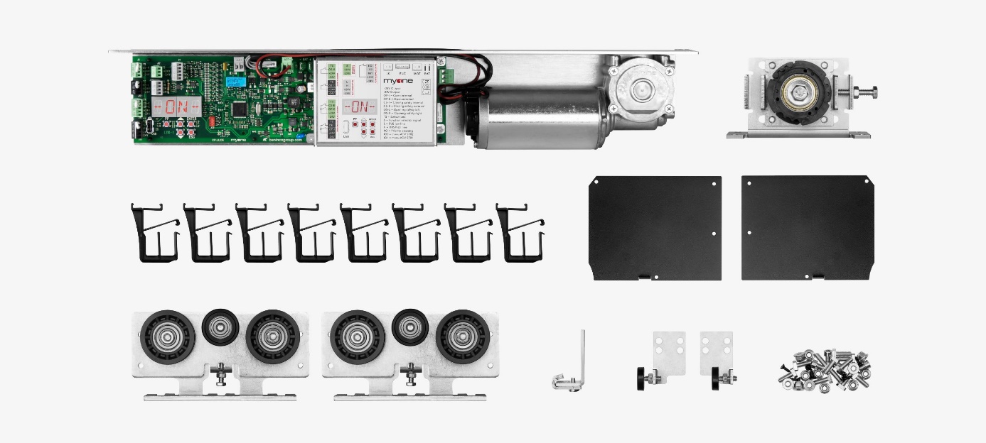 KIT LUCE LIGHT PORTE AUTOMATIQUE VITREE MYONE – Image 2