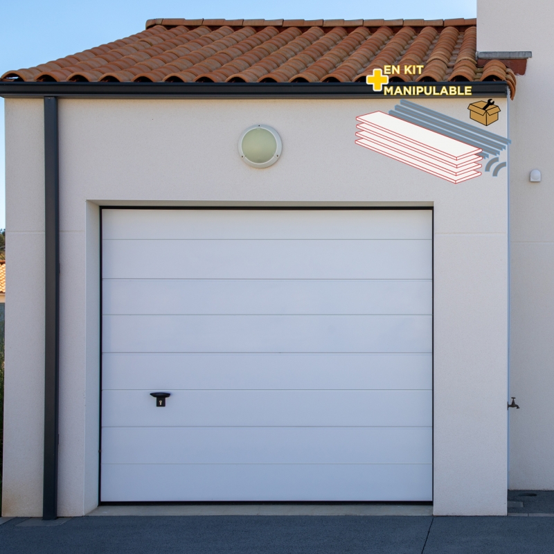 Porte de garage sectionnelle à rainures GADOOR – Image 4