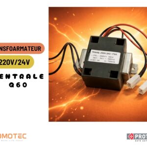 PROTECO Transformateur 220V / 24 V centrale Q 60 MTR10