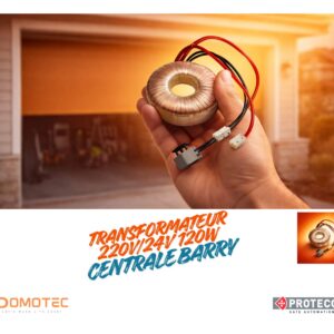 PROTECO MBRR05 Transformateur 220V / 24 V 120 W centrale BARRY