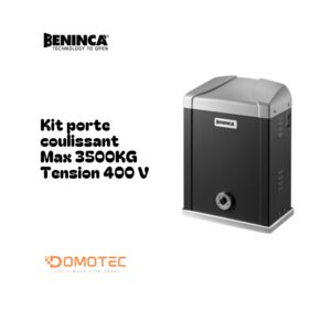 BENINCA Kit porte coulissant Max 3500 KG Tension 400 V BISON35