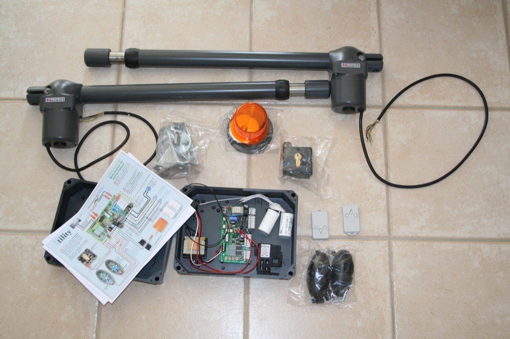 Kit motorisation automatisme de portail à deux battants Proteco Aster 6 – Image 3