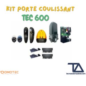 TECNO Kit porte coulissant TEC 600 -Max 600 KG.