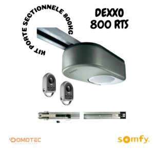 SOMFY Kit porte sectionnelle 800 kg DEXXO 800 RTS.